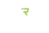 Logo "R" in Grau und Grün über "ROCKET FOOTBALL TALENTS" in Weiß auf dunklem Grün.